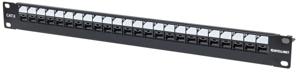 Intellinet Patch-Panel 24 poorten Netwerkpatchpaneel 483 mm (19) CAT 6 1 HE Zwart