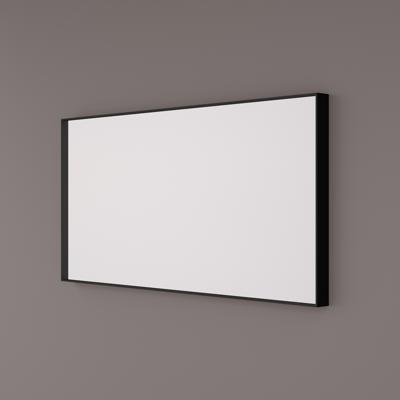 Spiegel Hipp Design SPV 9100 BLI Rechthoek Met Frame Mat Zwart (Alle Maten)