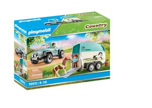 PlaymobilÂ® Country 70511 auto met aanhanger