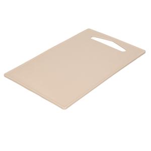 Plasticforte Keuken Snijplank - taupe - 36 x 24 cm - kunststof - voor groente, fruit, vlees