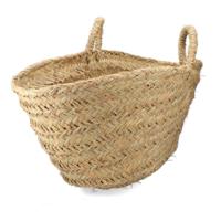 Mand voor hout EDM Esparto 60 x 35 x 45 cm 60 x 45 x 35 cm Ovaal