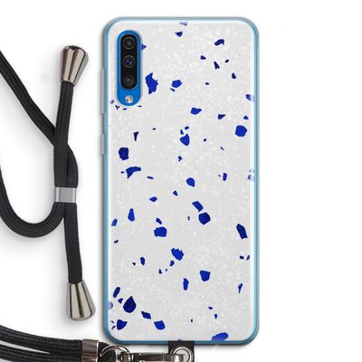 Terrazzo N°5: Samsung Galaxy A50 Transparant Hoesje met koord