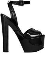 Giuseppe Zanotti sandales à plateforme - Noir - thumbnail