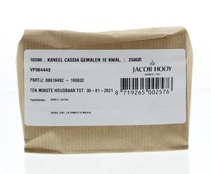 Jacob Hooy Kaneel gemalen (250 gr)