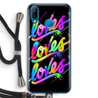 Loves: Huawei P20 Lite Transparant Hoesje met koord