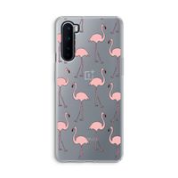 Anything Flamingoes: OnePlus Nord Transparant Hoesje