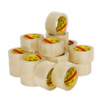 Pp acryl tape low noise (nar) 32 micron 50 mm x 66 meter transparant | 6 stuks