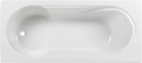 Ben Lazio inbouw douchebad met ligzijde links hoek rechts 170x70cm glans wit acryl