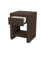 OP=OP Hocker met 1 lade Bruin