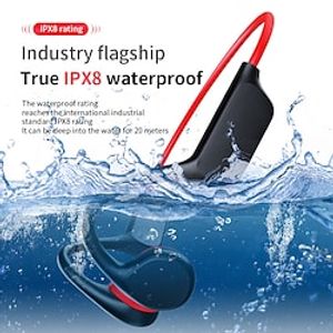 X7 Beengeleiding hoofdtelefoon Koptelefoon met beengeleiding Bluetooth 5.3 Sportief Ergonomisch Ontwerp Stereo voor Apple Samsung Huawei Xiaomi MI voor Office Business Reizen en entertainment Gamen Lightinthebox