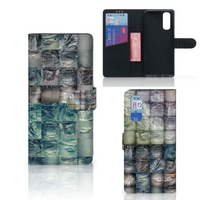Wallet Case met Pasjes OPPO Find X2 Spijkerbroeken - thumbnail