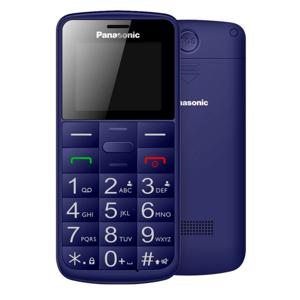 Panasonic KX-TU110 Senioren mobiele telefoon SOS-functie Blauw