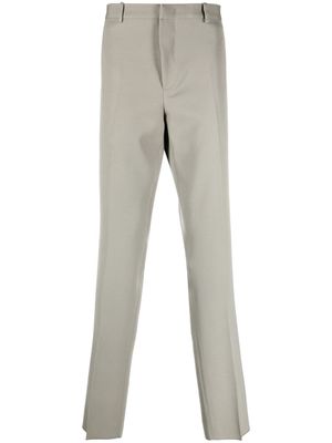 Jil Sander pantalon de costume en maille - Vert