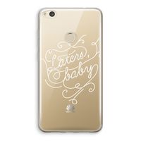 Laters, baby: Huawei Ascend P8 Lite (2017) Transparant Hoesje
