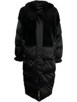 Shoreditch Ski Club parka Marlowe en peau lainée - Noir