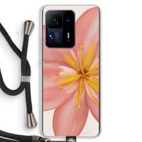 Pink Ellila Flower: Xiaomi Mi Mix 4 Transparant Hoesje met koord
