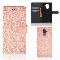 Samsung Galaxy A6 Plus 2018 | Telefoon Hoesje | Pattern Orange