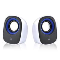 PC-luidsprekers Ewent EW3513 Wit Zwart 5 W PC-luidsprekers Ewent EW3513 Wit Zwart 5 W