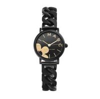 Horlogeband Marc by Marc Jacobs MJ3596 Roestvrij staal (RVS) Zwart 14mm