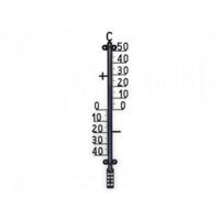 Thermometer 40 x 10 cm zwart