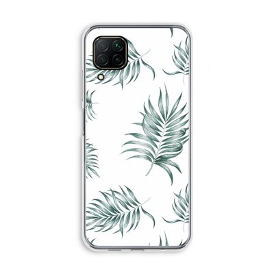 Simple leaves: Huawei P40 Lite Transparant Hoesje