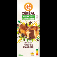 Cereal Gluten Free Lactose Free Mini Cakes Marmer 6 Stuks 200 g bij Jumbo