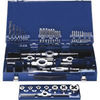 Eventus by Exact 10721 Schroefdraadsnijderset 49-delig HSS Metrisch M3, M4, M5, M6, M8, M10, M12