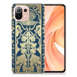 Xiaomi Mi 11 Lite | 11 Lite 5G NE TPU Case Beige Flowers