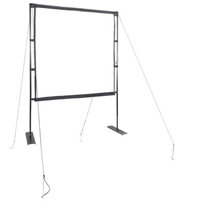 Projectiescherm met statieven 89 inch 1:1