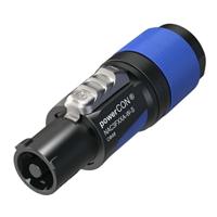 Neutrik Afsluitbare kabelconnector, power-in, schroefklemmen, blauw - NTR-NAC3FXXAWS Neutrik Afsluitbare kabelconnector, power-in, schroefklemmen, blauw - NTR-NAC3FXXAWS