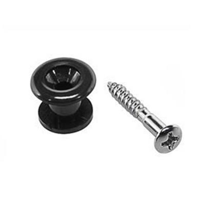 Boston EP-B Eindpin Westerngitaar Zwart met Schroef