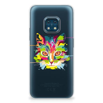 Nokia XR20 Telefoonhoesje met Naam Cat Color Nokia XR20 Telefoonhoesje met Naam Cat Color