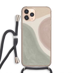 Geo #6: iPhone 11 Pro Transparant Hoesje met koord