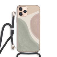 Geo #6: iPhone 11 Pro Transparant Hoesje met koord