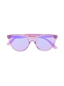 Versace Kids lunettes de soleil à monture ronde - Violet