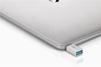 Goobay 56620 tussenstuk voor kabels USB C USB A Zilver - thumbnail