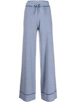 Madeleine Thompson pantalon Ursa en cachemire - Bleu