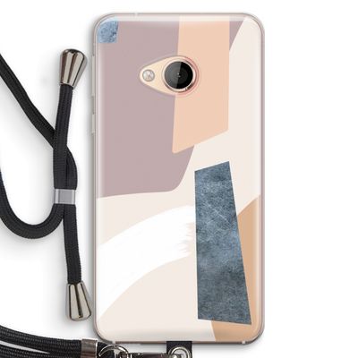 Luca: HTC U Play Transparant Hoesje met koord