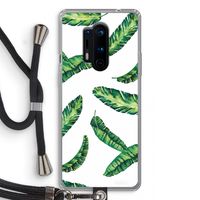 Lange bladeren: OnePlus 8 Pro Transparant Hoesje met koord