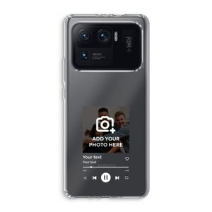 Music Player: Xiaomi Mi 11 Ultra Transparant Hoesje