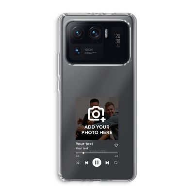 Music Player: Xiaomi Mi 11 Ultra Transparant Hoesje