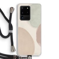 Geo #8: Samsung Galaxy S20 Ultra Transparant Hoesje met koord