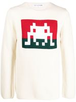 Comme Des Garçons Shirt sweat à imprimé graphique - Blanc