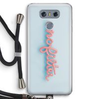#nofilter: LG G6 Transparant Hoesje met koord