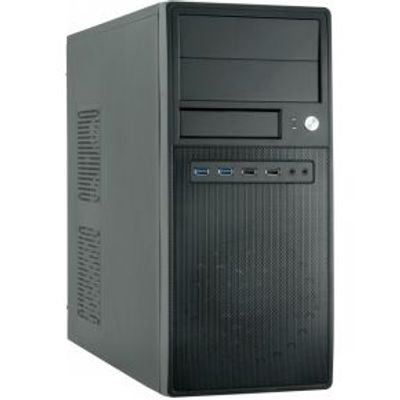 Chieftec CG-04B-OP computerbehuizing Midi-Toren Zwart