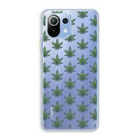 Weed: Xiaomi Mi 11 Lite Transparant Hoesje