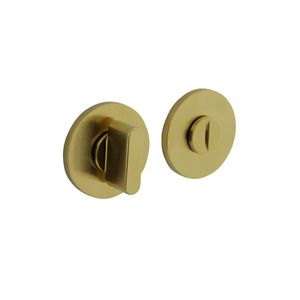 Olivari WC-slot rond messing mat titaan PVD