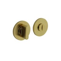 Olivari WC-slot rond messing mat titaan PVD