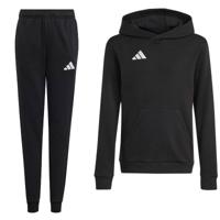 adidas Entrada 26 Hoodie Joggingpak Kids Zwart Wit