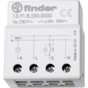 Finder 13.91.8.230.0000 Stroomstootschakelaar Op- en inbouw 1x NO 230 V/AC 10 A 2300 VA 1 stuk(s)